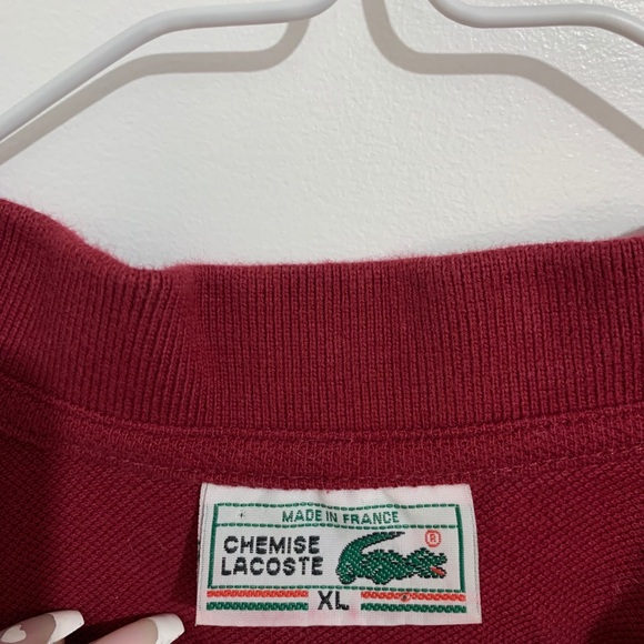 VINTAGE LACOSTE cropped polo 👚 🐊 - Picture 2 of 3